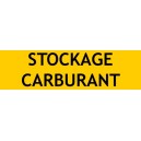 Panneau PVC STOCKAGE CARBURANT